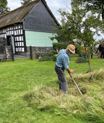 Museumsfest Ernte früher klein